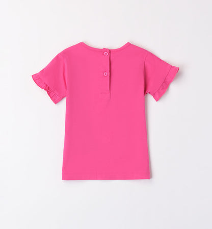 t-shirt neonata m. corta strass