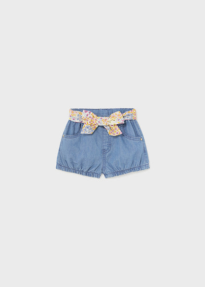 short neonata cintura pois