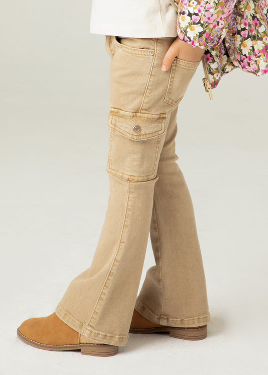 pantaloni bimba cargo