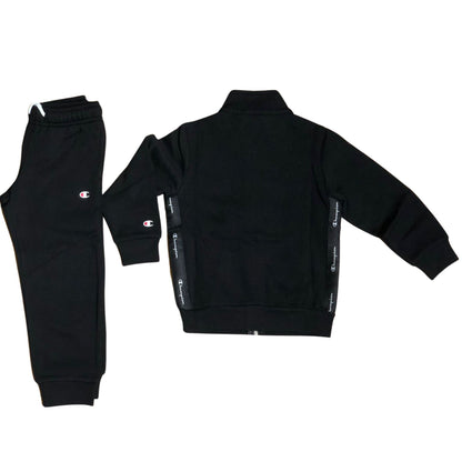 Tuta full zip con cappuccio